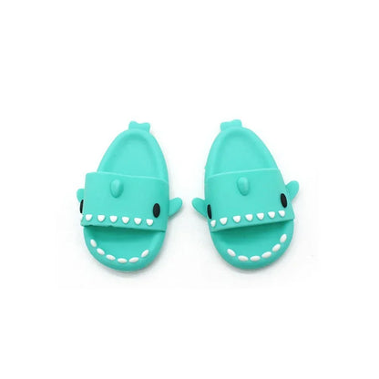 Nori Cartoon Shark Slippers for 17cm Labubu Dolls