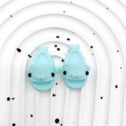 Nori Cartoon Shark Slippers for 17cm Labubu Dolls