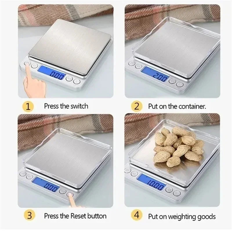 Digital Kitchen Scale – Gram-Level Precision