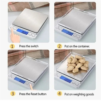 Digital Kitchen Scale – Gram-Level Precision