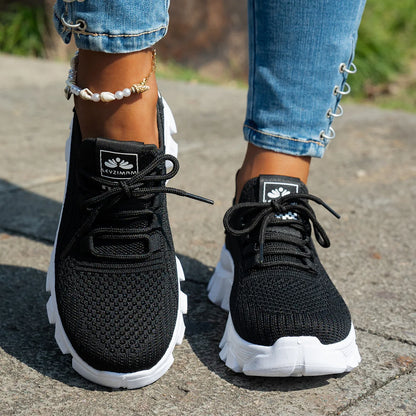 2025 Women’s Spring Knitted Slip-On Flats – Lightweight & Non-Slip