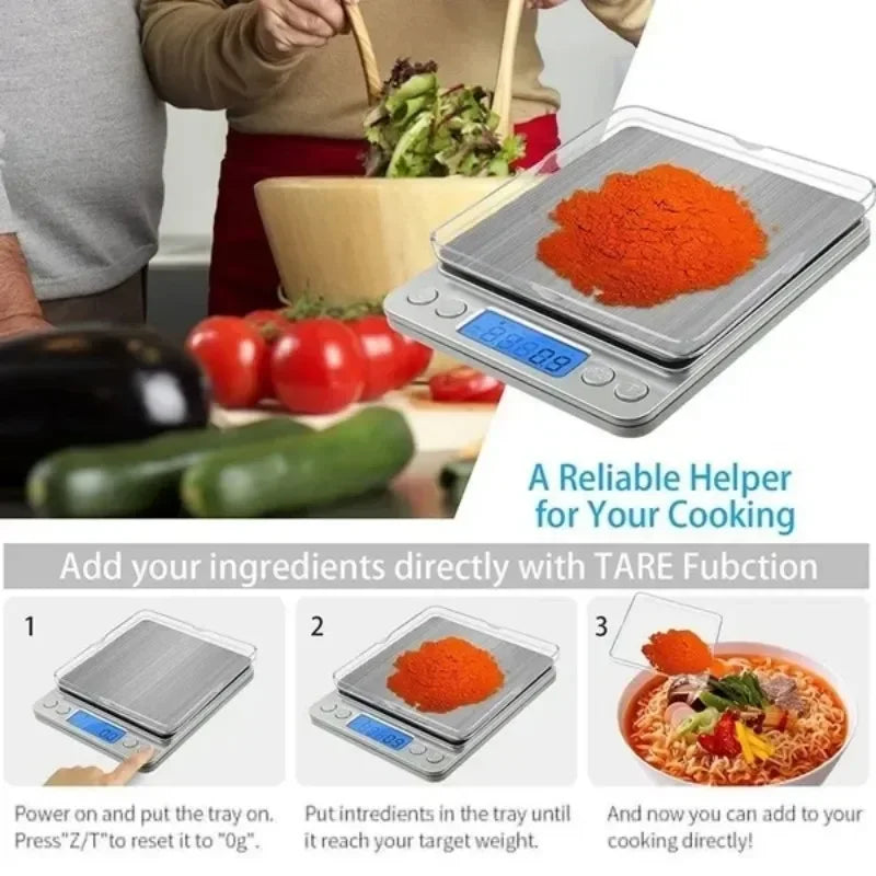 Digital Kitchen Scale – Gram-Level Precision