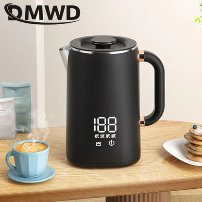 1.7L Smart Electric Kettle – Adjustable Temperature & 16H Keep Warm