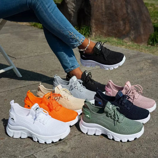 2025 Women’s Spring Knitted Slip-On Flats – Lightweight & Non-Slip