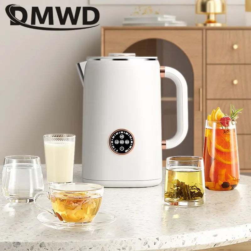 1.7L Smart Electric Kettle – Adjustable Temperature & 16H Keep Warm