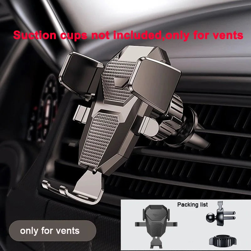 2025 Universal 360° Car Phone Holder for 4–7" Phones